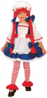 Hadrová panenka - dětský kostým