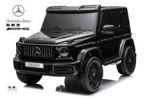 Elektrický dvoumístný džíp Mercedes G63 AMG 4x4 s 2,4G dálkovým ovládáním, 4x200W, 2x24V/7Ah, černá metalíza